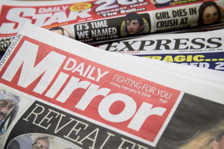 Trinity Mirror Buys Express Newspapers For &pound;127 Million