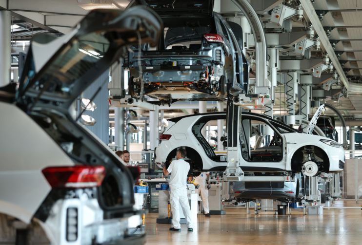 Volkswagen ID.3 Electric Car Production In Dresden