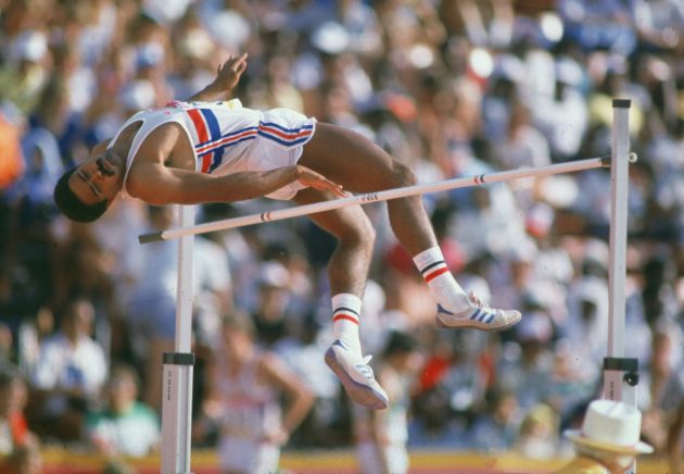 Thompson won his second decathlon gold medal at the Los Angeles Olympics in 1984
