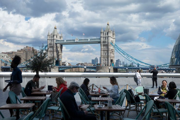 Outside dining is set to become the norm in the UK even after Covid-19 restrictions are lifted as the government seeks to push forward with its "levelling-up" agenda.