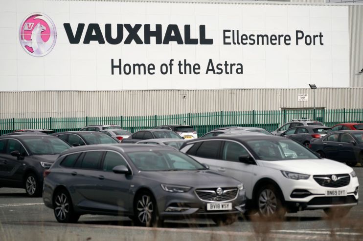 Vauxhall owner commits &pound;100m to future of Ellesmere Port