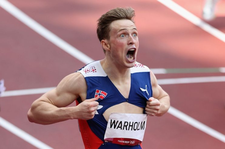 Warholm also wears a form of super-spikes but wants World Athletics to act to protect competitors and viewers