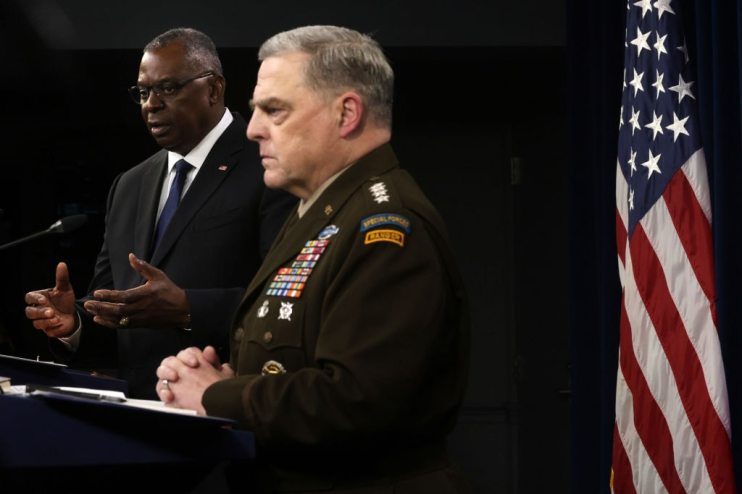 The United States says it has struck two facilities in eastern Syria, claiming they were used by Iranian forces and affiliated groups.