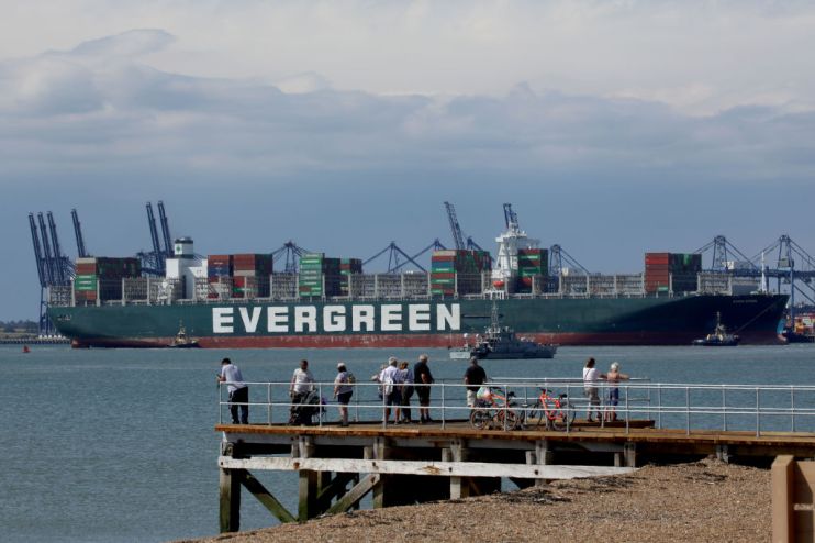 Ever Given, Ship Stuck In Suez, Arrives At Felixstowe Port