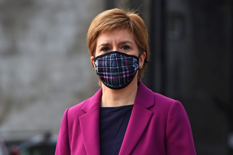First Minister Nicola Sturgeon