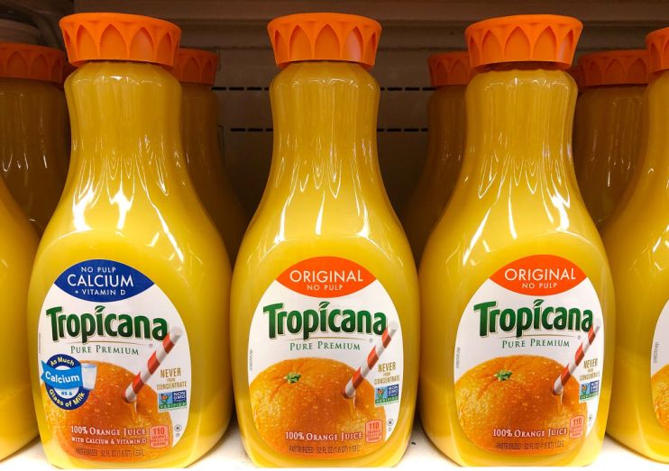 PepsiCo has announced it will sell a controlling stake in its Tropicana and Naked juice brands to private equity firm PAI Partners for $3.3bn. (Photo by Justin Sullivan/Getty Images)