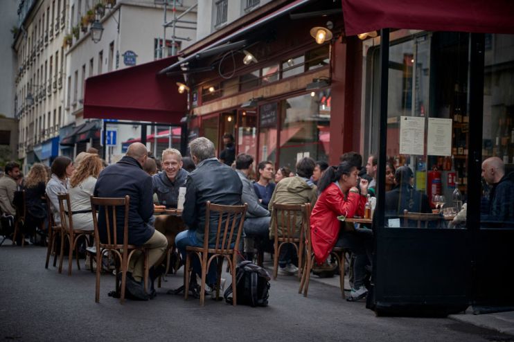 Paris Cafe Terraces Reopen With Easing Of Monthlong Lockdown