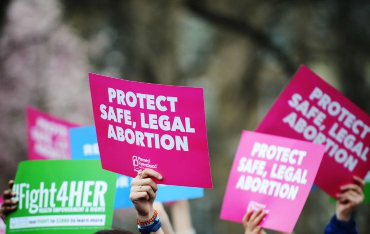 Pro-Choice Rally "Fight4Her" Held Outside White House