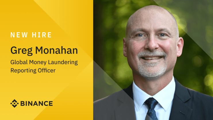 Greg Monahan Binance