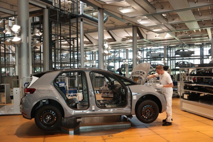 Volkswagen ID.3 Electric Car Production In Dresden