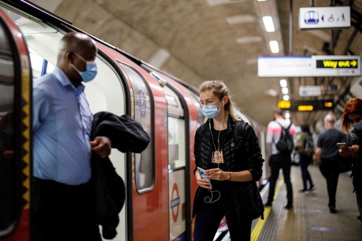 London death rates covid