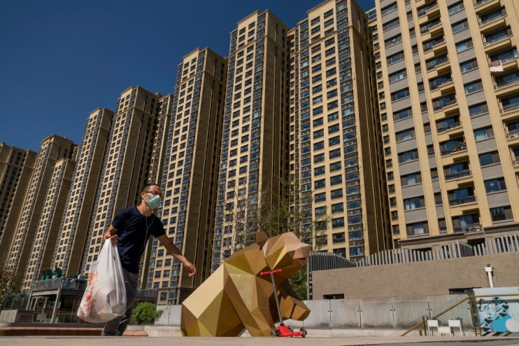 China's property market is feeling the pain of an economic slowdown