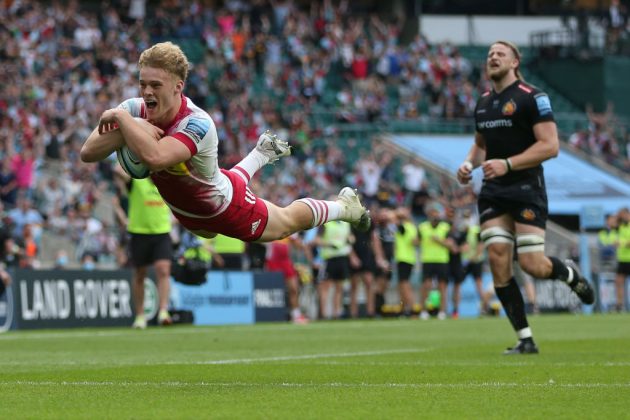 Harlequins beat Exeter Chiefs in last season's record-breaking Premiership final