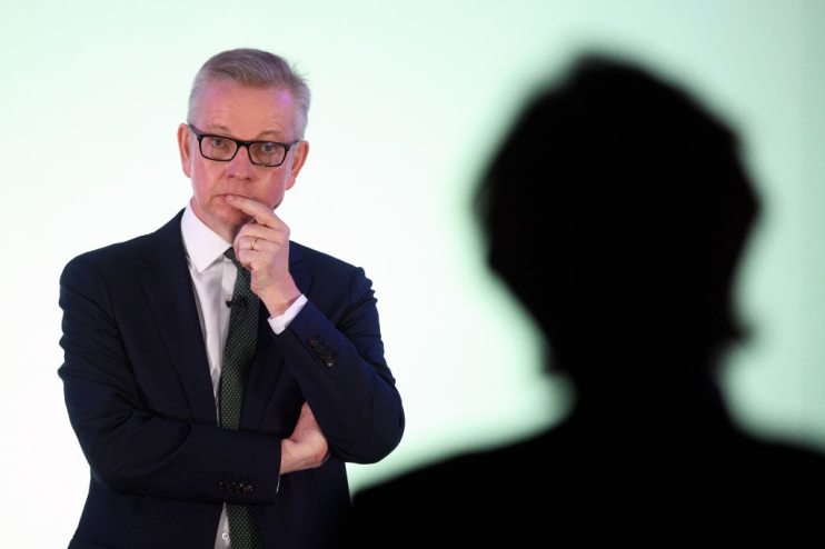 Michael Gove finished in third place