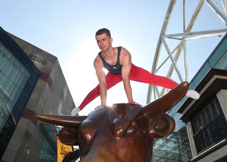 Gymnast Max Whitlock launched the Birmingham 2022 Commonwealth Games ticket ballot