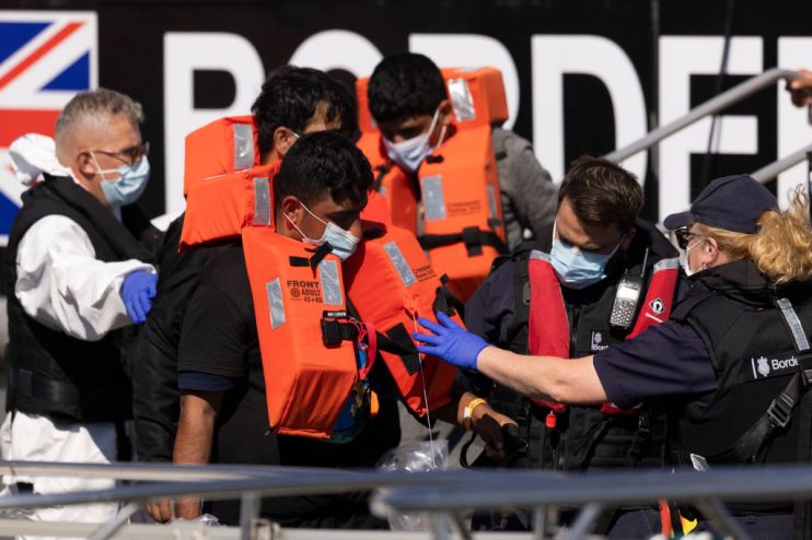 Migrants Continue To Arrive Across the English Channel