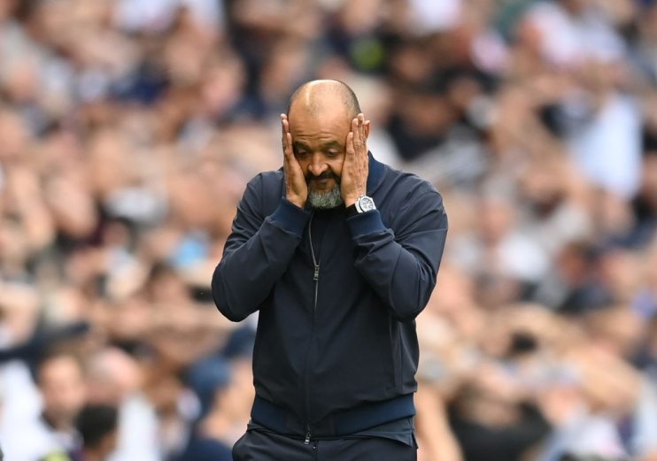 Nuno Espirito Santo's Tottenham have suffered three comprehensive Premier League defeats in succession