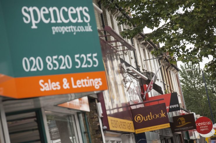 LSL Property Services reported underlying operating profit 74 per cent lower than the year before, but this was still &pound;300,000 ahead of analyst forecasts.