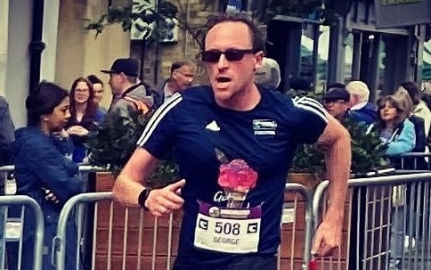 George Reed is running the London Marathon on behalf of Morning Wire to support charity Give Them A Sporting Chance