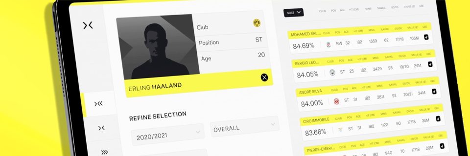 The platform costs £400-£800 per month and is aimed at small to medium sized football clubs and agents