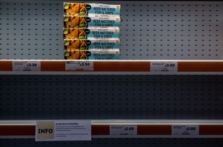 Brits Experience Food Shortages And Rising Energy Prices
