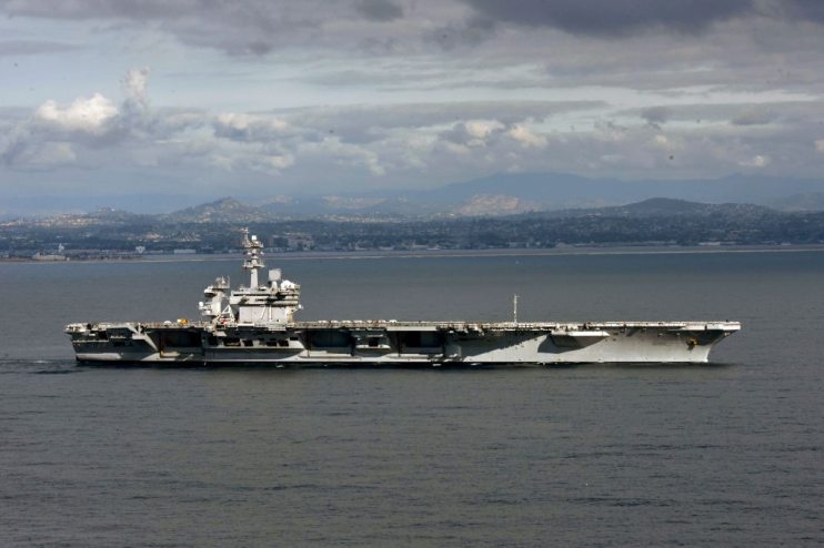 Capt. Brett Crozier, commanding officer of the aircraft carrier USS Theodore Roosevelt