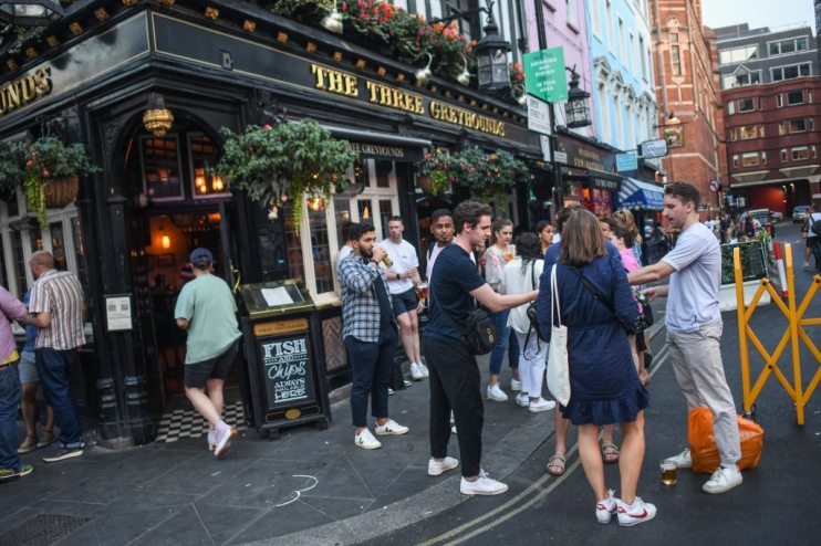 Central London Sees Rise In Workers Returning To The Office