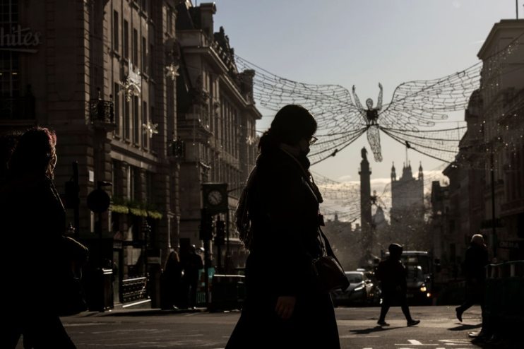 Christmas Decorations In London's West End
