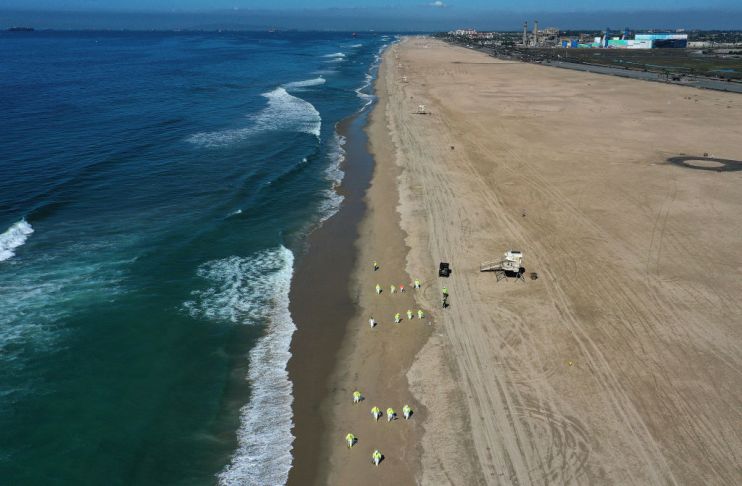 Major Oil Spill Fouls Southern California Beaches