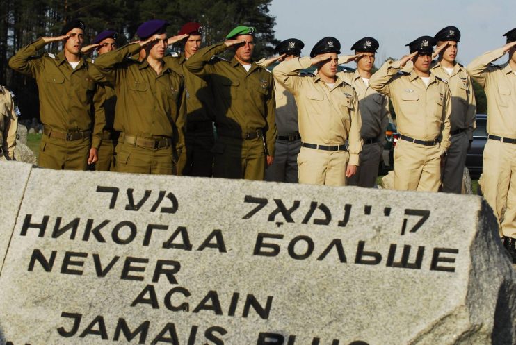 Memorial Service At Treblinka Death Camp