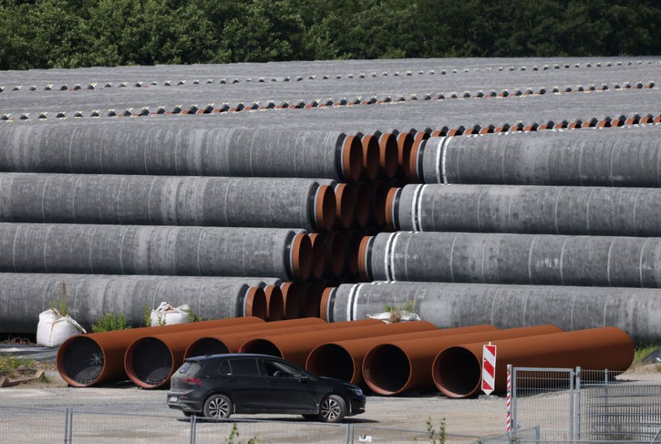 Nord Stream 2 Gas Pipeline Construction Continues