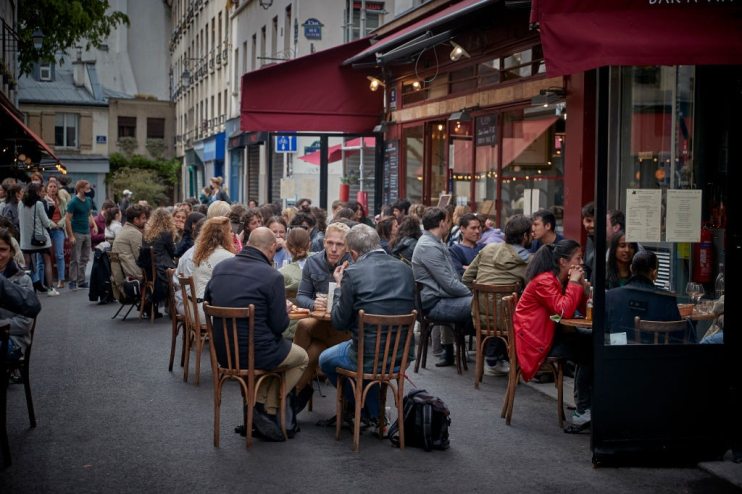 Paris Cafe Terraces Reopen With Easing Of Monthlong Lockdown