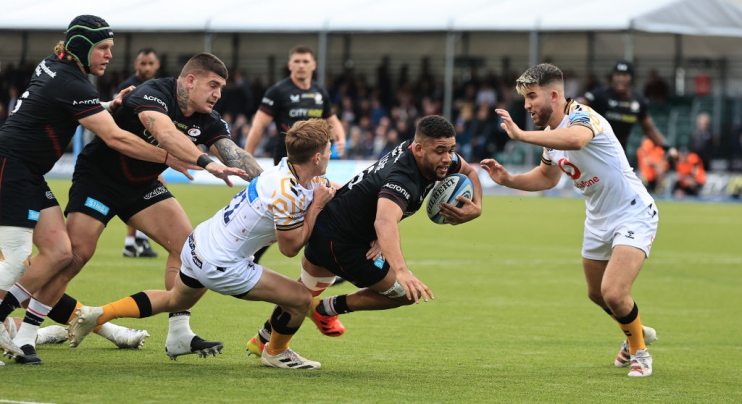 Premiership rugby's Saracens were on fire this week