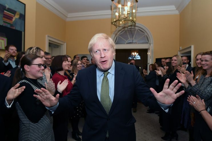 The Conservative Party Win A Clear Majority In The UK General Election
