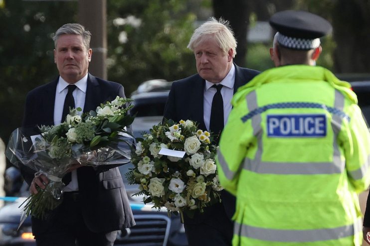 Tributes Are Paid To Murdered MP Sir David Amess