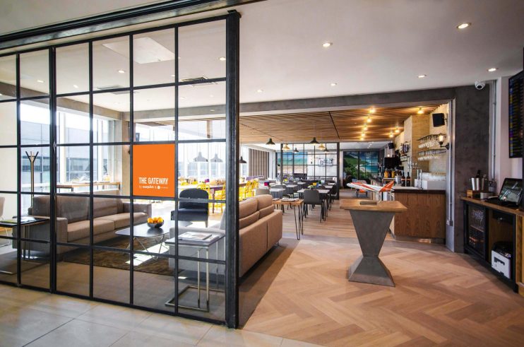 Easyjet's new lounge at Gatwick's north terminal (Photo/Gatwick).