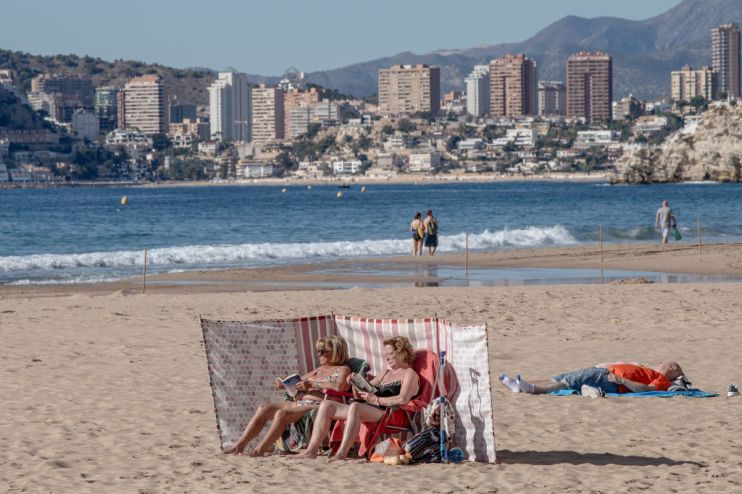British Tourists Return To Benidorm