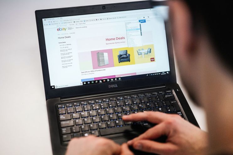 eBay surges nearly 4% as earnings beat estimates
