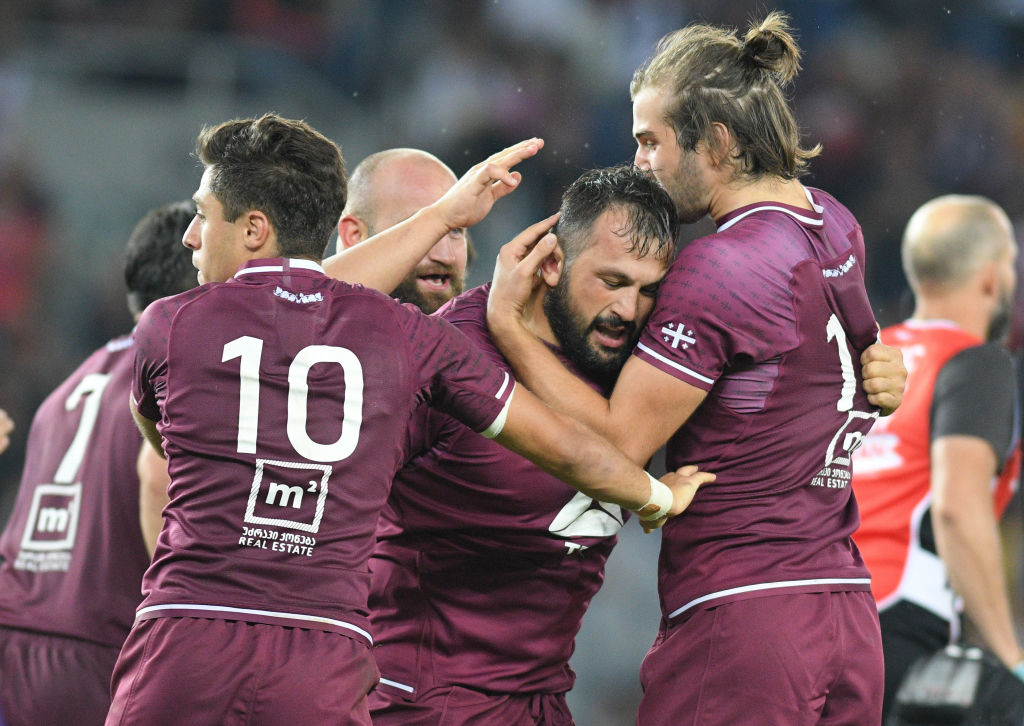 The country of Georgia and the rugby club in Georgia, US could be on a strategic collision course.