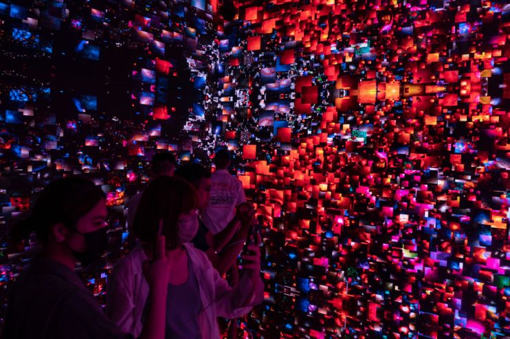 NFTs and digital art on display at Hong Kong's "Digital Art Fair Asia"