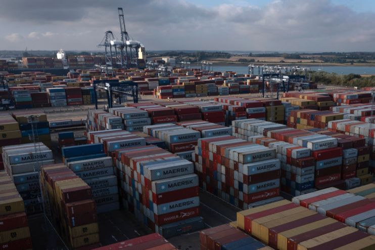 Felixstowe Port Cites HGV Shortage In Container Backlog