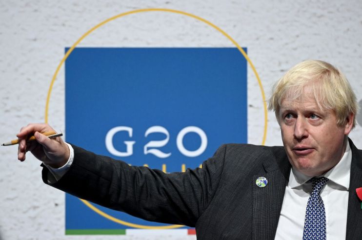UK Prime Minister Attends The Second Day Of The G20 Summit