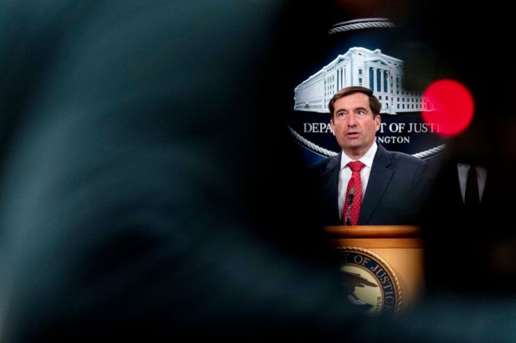 Justice Department Holds National Security News Conference