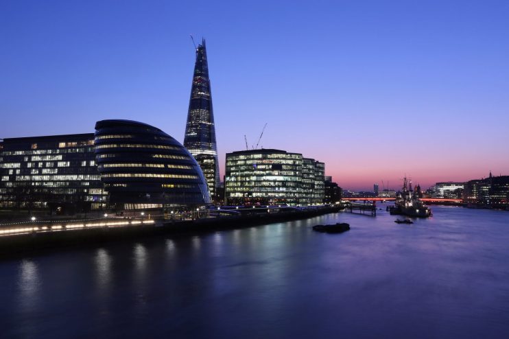 London Landmarks At Night