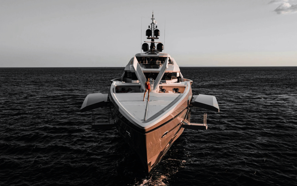 Bilgin Yachts&rsquo; 80-metre &ldquo;sleek, aggressive, sexy&rdquo; Tatiana super yacht