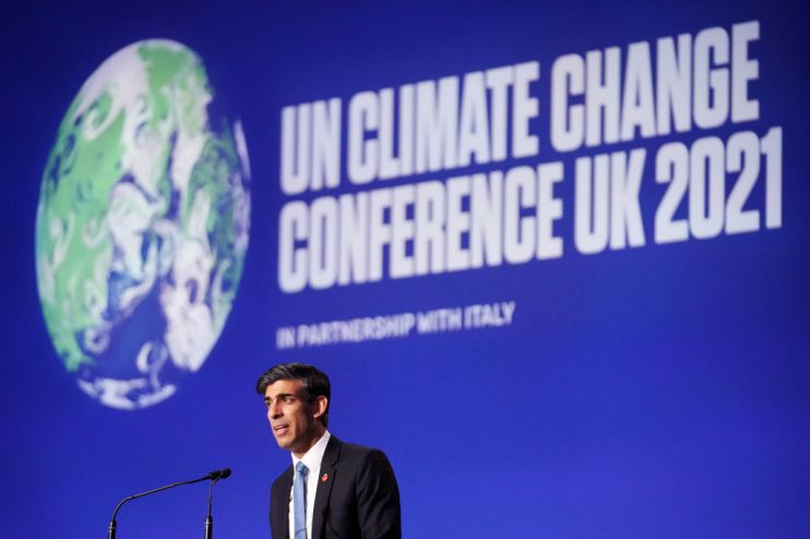 UK Chancellor Rishi Sunak Delivers Keynote Speech To COP26