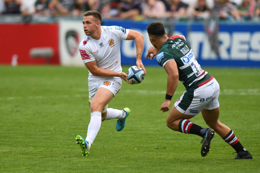 Exeter Chiefs played their opening match of the season without a title sponsor. 