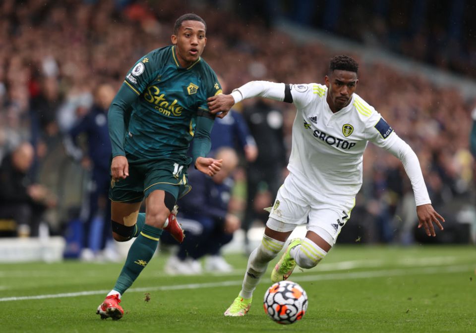 Watfprd (left) and Leeds (right) were due to play Wolves and Liverpool in the Premier League on Boxing Day