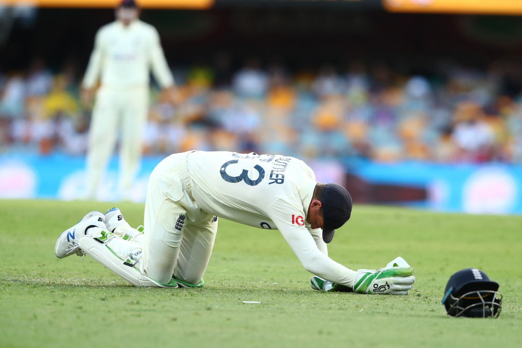 Jos Buttler dropped star Aussie batter Marnus Labuschagne twice today. 