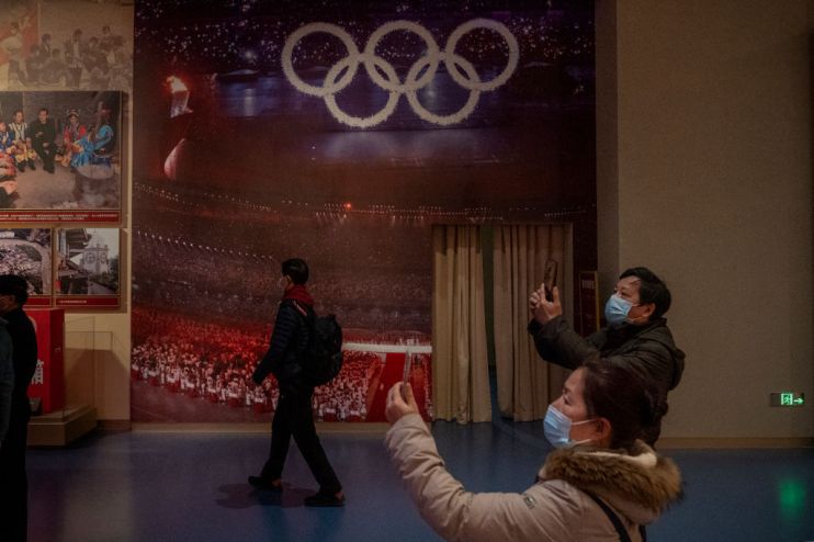 China Marks 50 Days To The Opening Of Beijing 2022 Winter Olympics